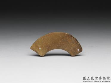 图片[2]-Jade huang ornament, Zhou dynasty (1046-221 BCE)-China Archive